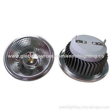 1x14W COB AR111 LED Lamps with G53 Base Type, 12V AC Input Voltage